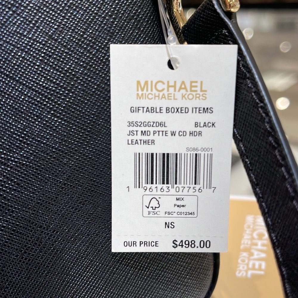 MICHAEL KORS 
Jet Set Md Crossbody XBody Shoulder Bag + Card Holder Boxed Set - Picture 7 of 16